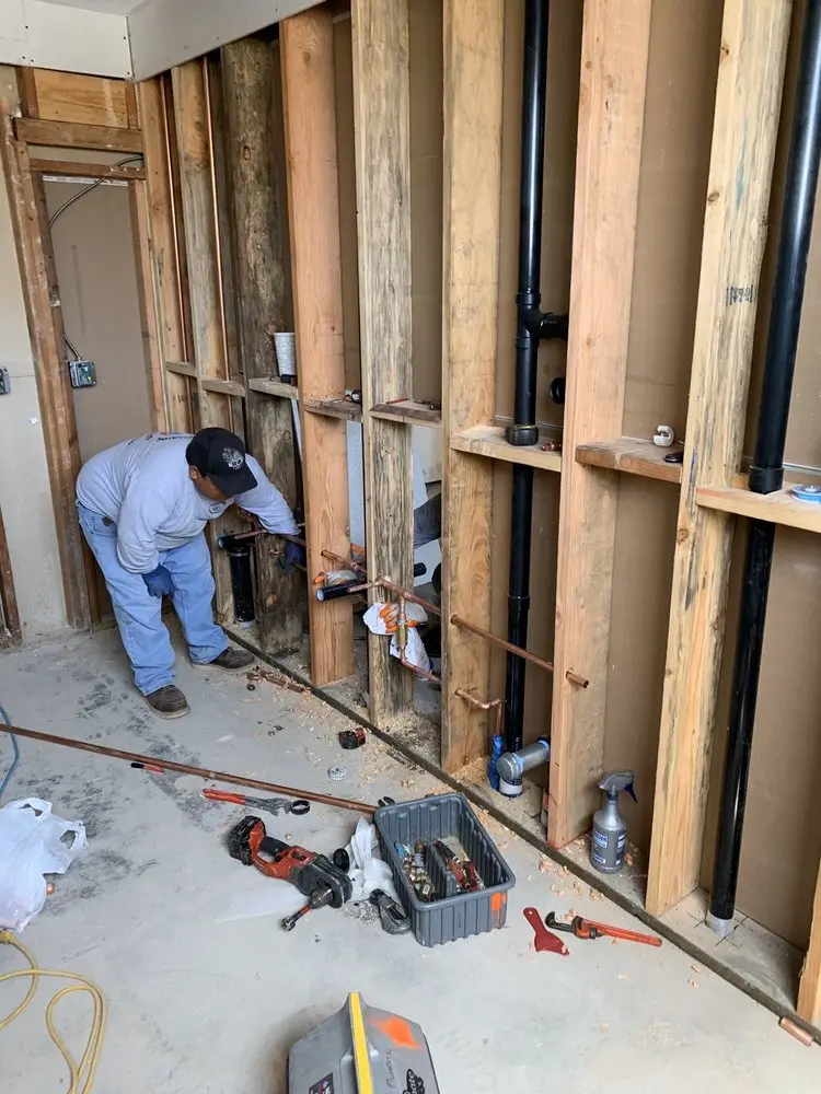Commercial rough-in plumbing for Water Heater Replacement in Marriott Hill